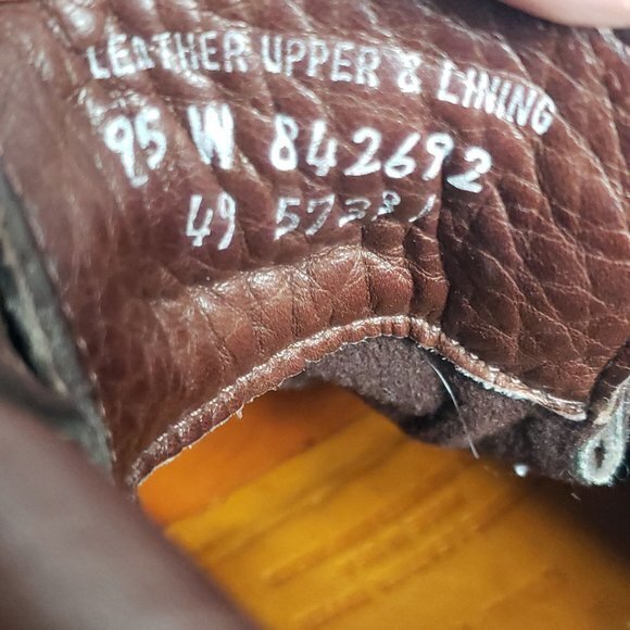 VTG Y2K Timberland Womens Size 9.5 Brown Waterproof‎ Made in USA Ankle Boots - Picture 12 of 12